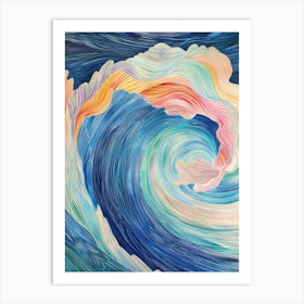 'Waves' 17 Art Print