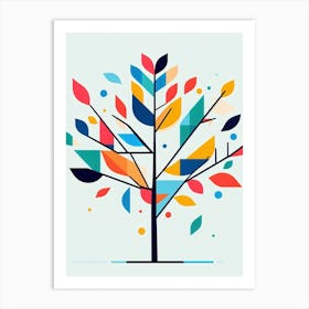 Abstract Tree 1 Art Print