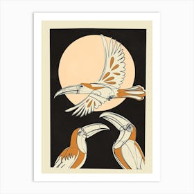 Toucans 1 Art Print