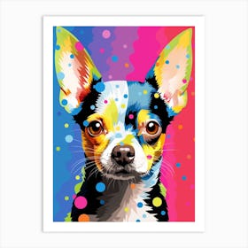 Chihuahua Pop Art Inspired 1 Art Print