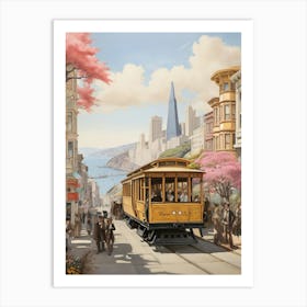 San Francisco Cable Car 2 Art Print