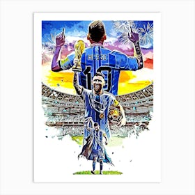 Messi 1 Art Print