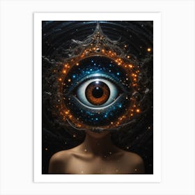 Eye Of The Universe Print  Art Print
