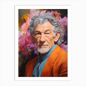 Ian Mckellen (3) Art Print