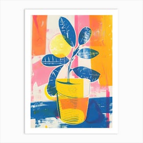 Potted Plant Art Print