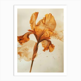 Watercolor Iris Art Print