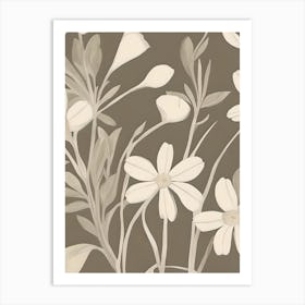 White Flower Art Print