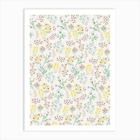 Flower Field Art Print