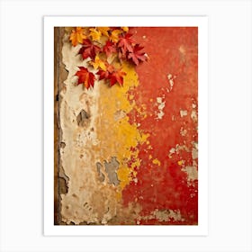 An Antique Parchment With Its Rough Texture Weathered By Time Forms The Background Against Which A (4) 1 Art Print