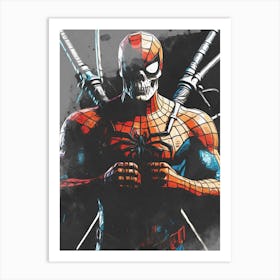 Fear Of Spiderman Art Print