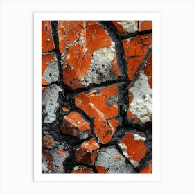 Cracks In The Wall Art Print