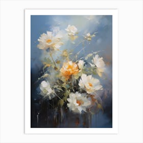 White Roses 2 Art Print