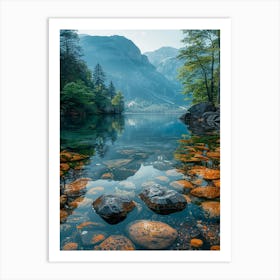 Lake In The Mountains 26 Art Print