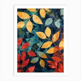 Autumn Leaves 17 Art Print