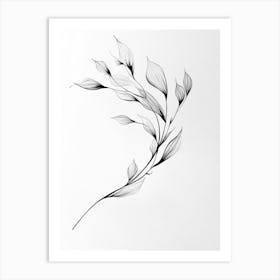 Ivy Leaf 4 Art Print