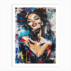 Sexy Woman Art Print