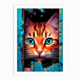 Cute cats Art Print