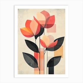 Abstract Flower 88 Art Print