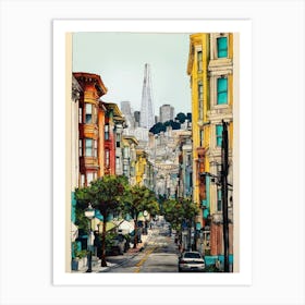 San Francisco Street 1 Art Print