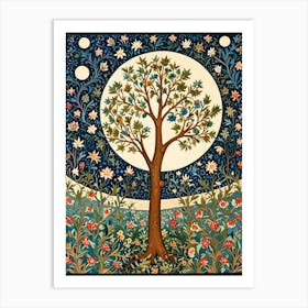 William Morris Print Tree Of Life Art Print