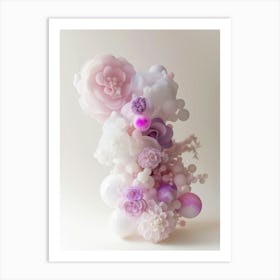 Lilac Flowers Art Print