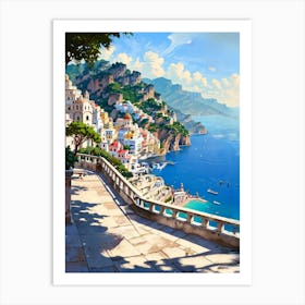 Positano Art Print