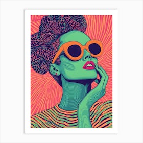 Afrofuturism 4 Art Print