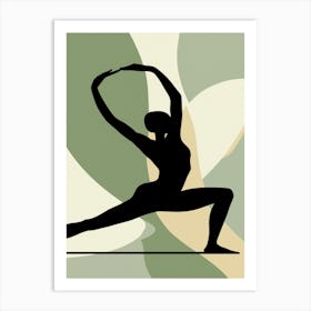 Yoga Pose 3 Art Print