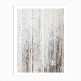 Old Wooden Planks 1 Art Print