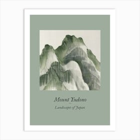 Landscapes Of Japan Mount Yudono 86 Art Print