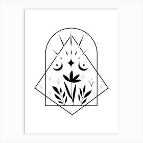 Shamanic Symbol Art Print