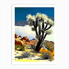 Typical Joshua Tree Nat Viga Style  (3) Art Print