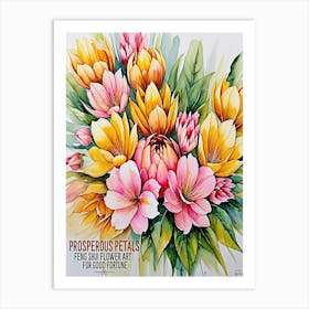 Lily art print Art Print