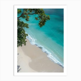 St. Lucia Beach Art Print