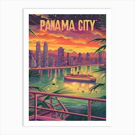 Panama City Art Print