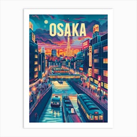 Osaka Art Print