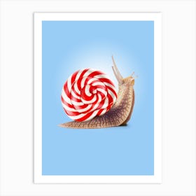 Snail Candy Art Print
