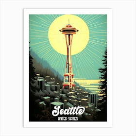 Seattle United States Art Print