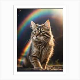 Maincoon delight Art Print