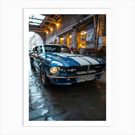 Ford Mustang Gt 6 Art Print