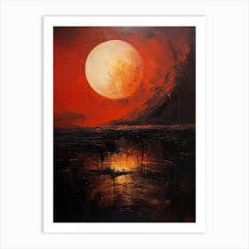 Full Moon Art Print