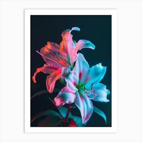 Lily Flower Art Print