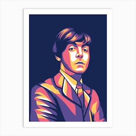 Sir Paul McCartney Pop Art Art Print