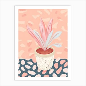 Cactus In A Pot 3 Art Print