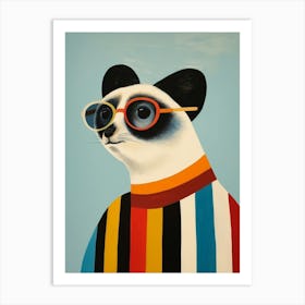 Little Lemur 2 Wearing Sunglasses Art Print