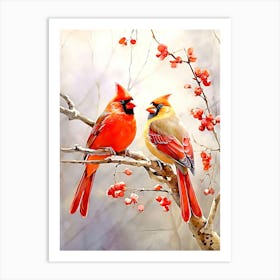 Cardinals Art Print