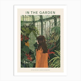 In The Garden Poster Royal Botanic Garden Edinburgh United Kingdom 2 Art Print