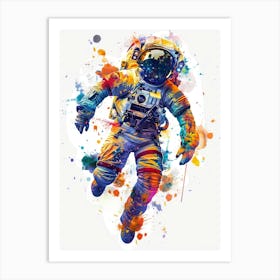 Astronaut Canvas Print 15 Art Print