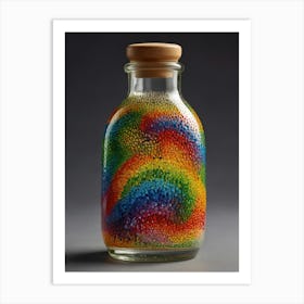 Rainbow In A Bottle Art Print