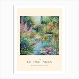 Cottage Garden Poster Fairy Pond 8 Art Print